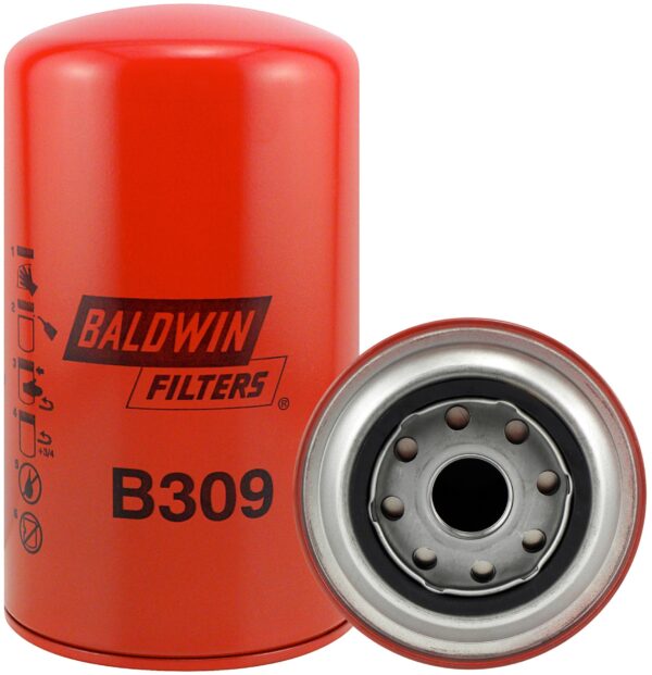 Baldwin BAL-B309 High Perform. Glass F-FLube Spin-on