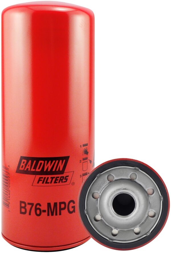 Baldwin BAL-B76-MPG Max Perf Glass F-F Lube Spin-on