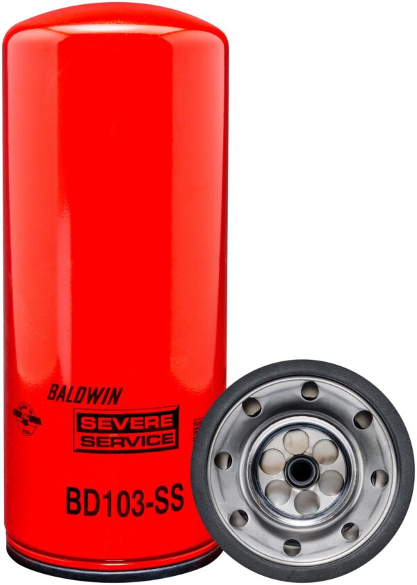 Baldwin BAL-BD103-SS Severe Serv. Dual-Flow Lube Spin-on