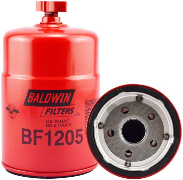 Baldwin BAL-BF1205 Pri. Fuel/Water Separator Spin-on w/Drain