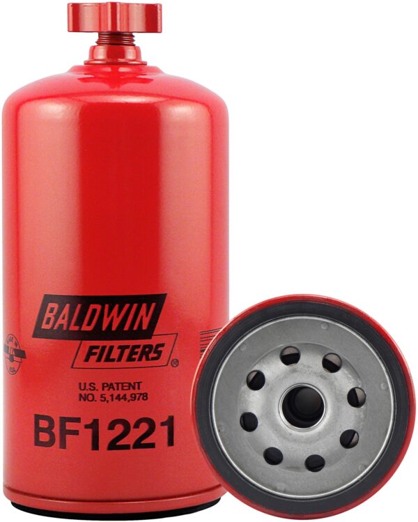 Baldwin BAL-BF1221 Fuel/Water Separator Spin-on with Drain