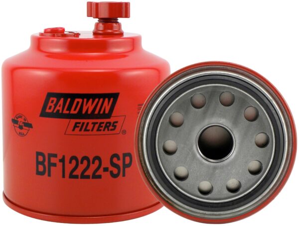 Baldwin BAL-BF1222-SP FWS Spin-on w/Drain, Sensor Port