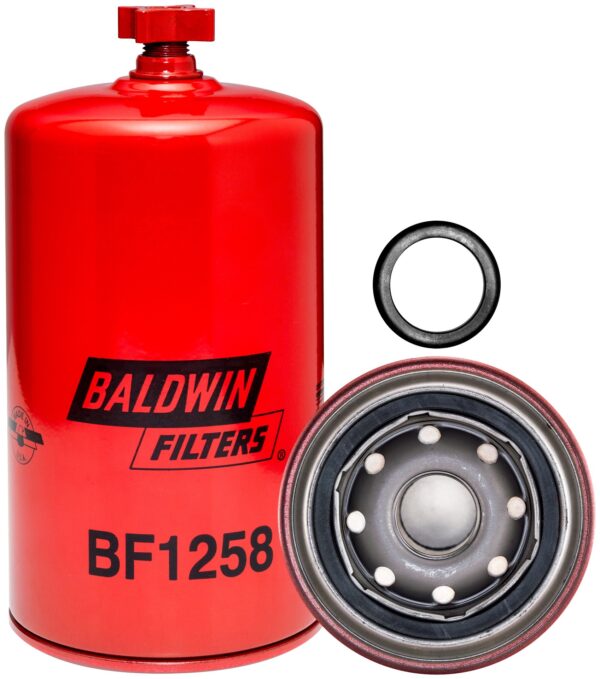 Baldwin BAL-BF1258 Fuel/Water Separator Spin-on with Drain