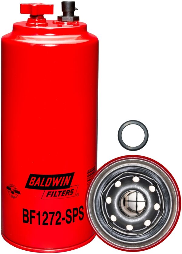 Baldwin BAL-BF1272-SPS FWS Spin-on w/Drain, Sensor Port and Reusable Sensor