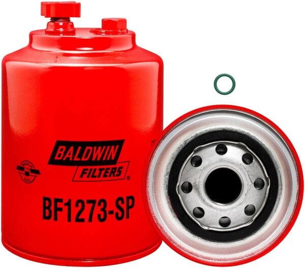 Baldwin BAL-BF1273-SP FWS Spin-on with Drain and Sensor Port