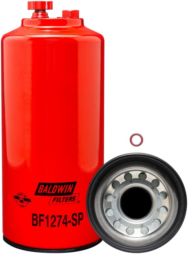 Baldwin BAL-BF1274-SP FWS Spin-on with Drain and Sensor Port