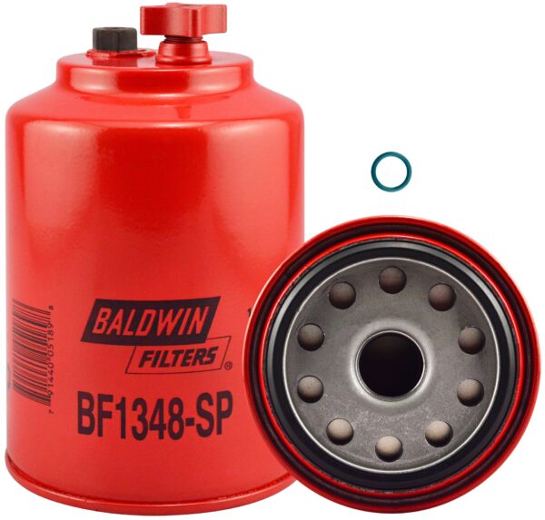 Baldwin BAL-BF1348-SP FWS Spin-on with Drain and Sensor Port