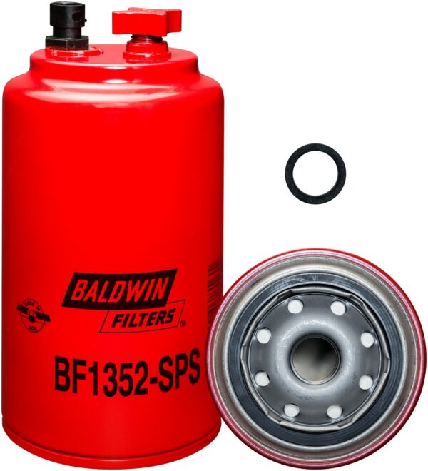 Baldwin BAL-BF1352-SPS FWS Spin-on w/Drain, S-P, Reusable Sens.