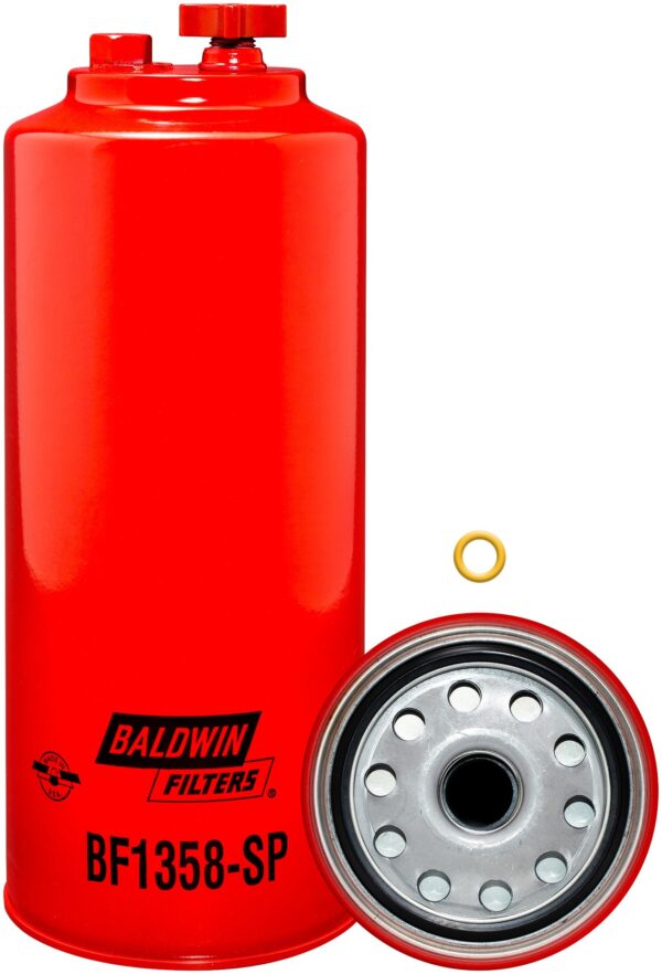 Baldwin BAL-BF1358-SP Fuel/Water Separator Spin-on with Drain and Sensor Port