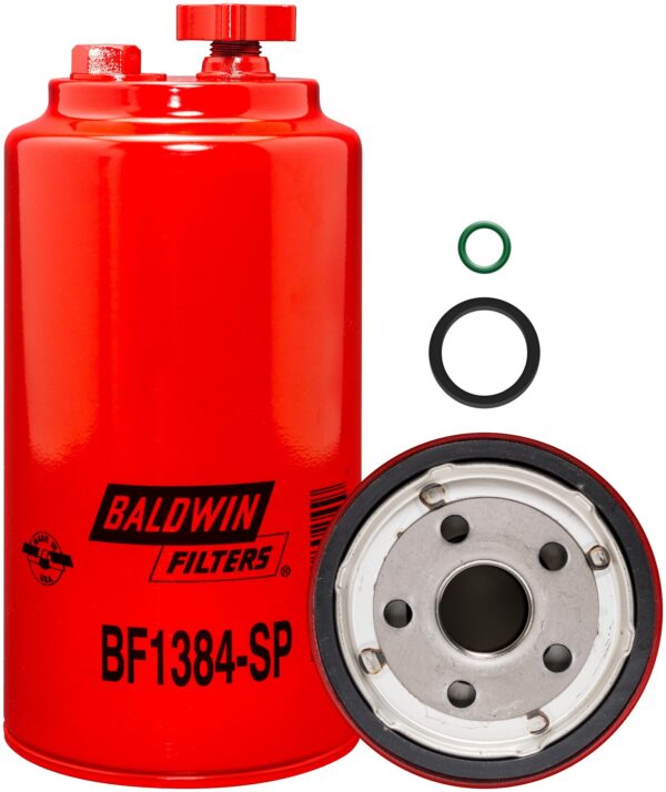 Baldwin BAL-BF1384-SP Fuel/Water Separator Spin-on with Drain and Sensor Port