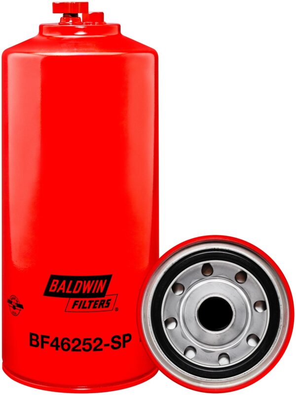 Baldwin BAL-BF46252-SP Fuel/Water Separator Spin-on with Drain and Sensor Port