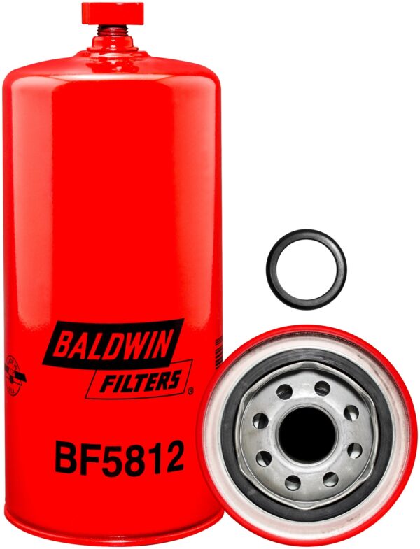 Baldwin BAL-BF5812 Pri. FWS Spin-on with Drain