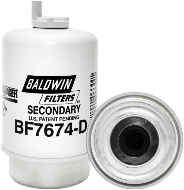 Baldwin BAL-BF7674-D Secondary Fuel/Water Separator Element with Drain