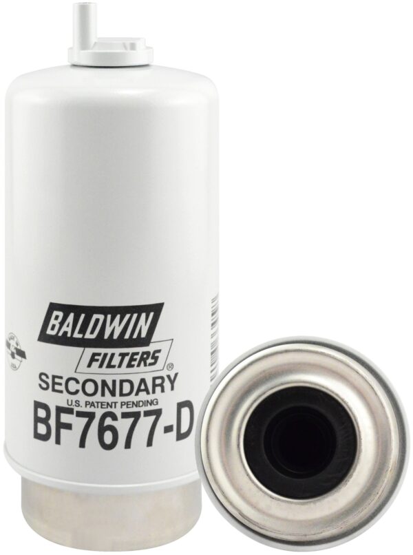 Baldwin BAL-BF7677-D Secondary Fuel/Water Separator Element with Drain