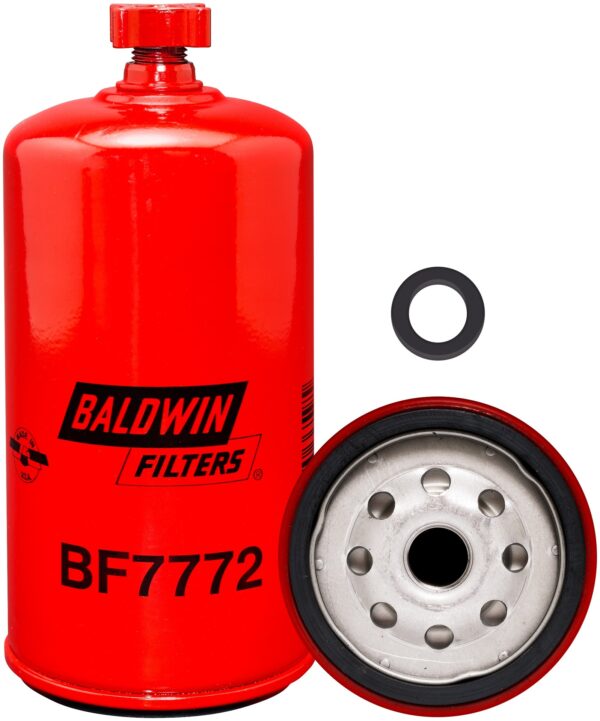 Baldwin BAL-BF7772 Fuel/Water Separator Spin-on with Drain