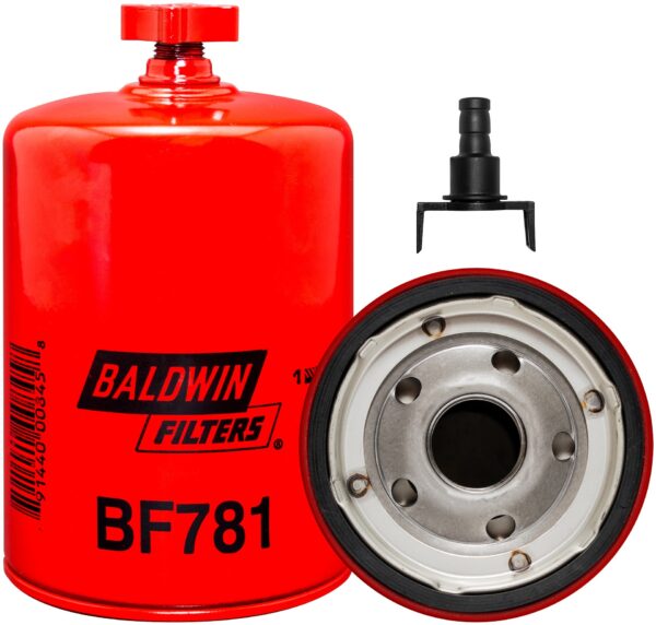 Baldwin BAL-BF781 Primary Fuel Spin-on with Drain