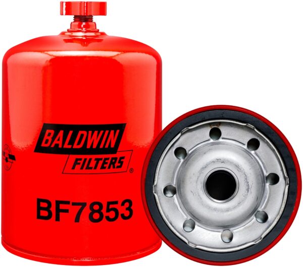 Baldwin BAL-BF7853 Secondary Fuel Spin-on with Drain