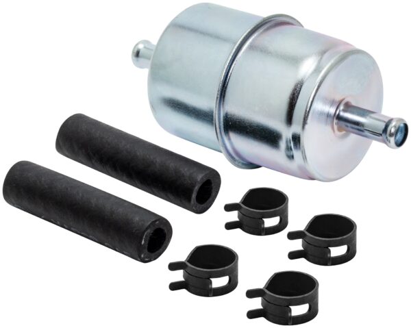 Baldwin BAL-BF840-K1 In-Line Fuel Filter with Clamps and Hoses