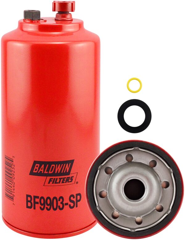 Baldwin BAL-BF9903-SP FWS Spin-on w/Drain and Sensor Port