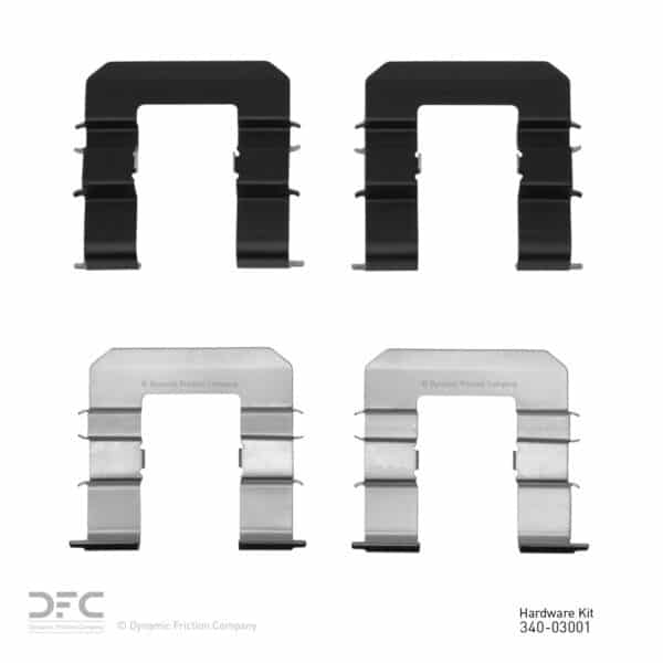 Dynamic Friction DYN-340-03001 DFC Disc Brake Hardware Kit