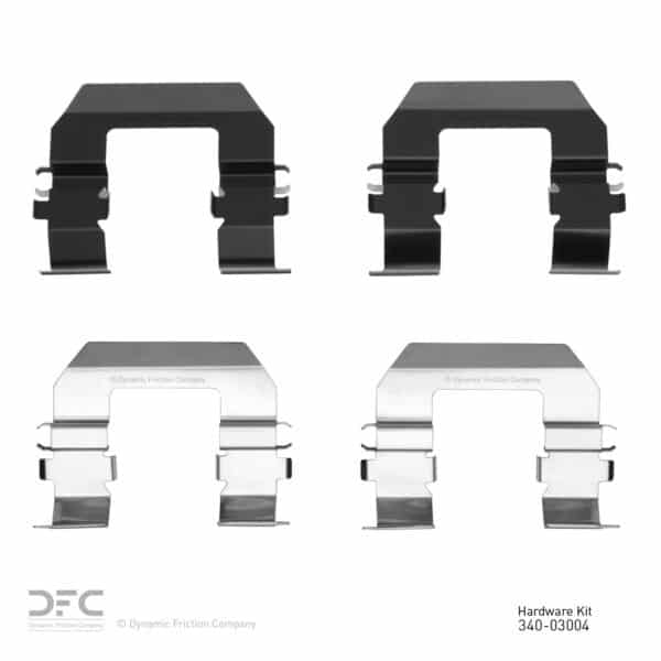 Dynamic Friction DYN-340-03004 DFC Disc Brake Hardware Kit