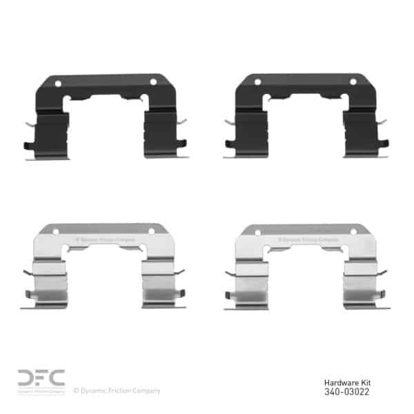 Dynamic Friction DYN-340-03022 DFC Disc Brake Hardware Kit