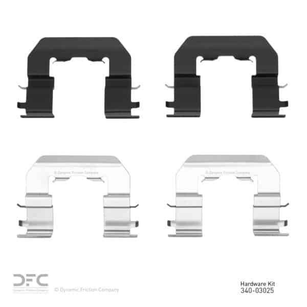 Dynamic Friction DYN-340-03025 DFC Disc Brake Hardware Kit