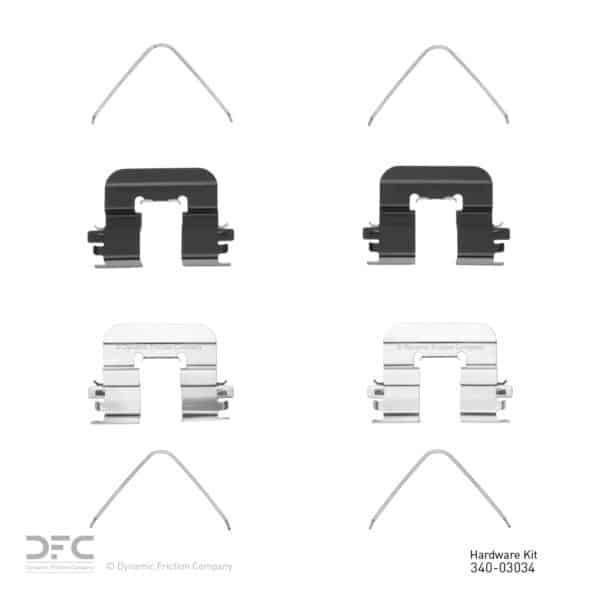 Dynamic Friction DYN-340-03034 DFC Disc Brake Hardware Kit