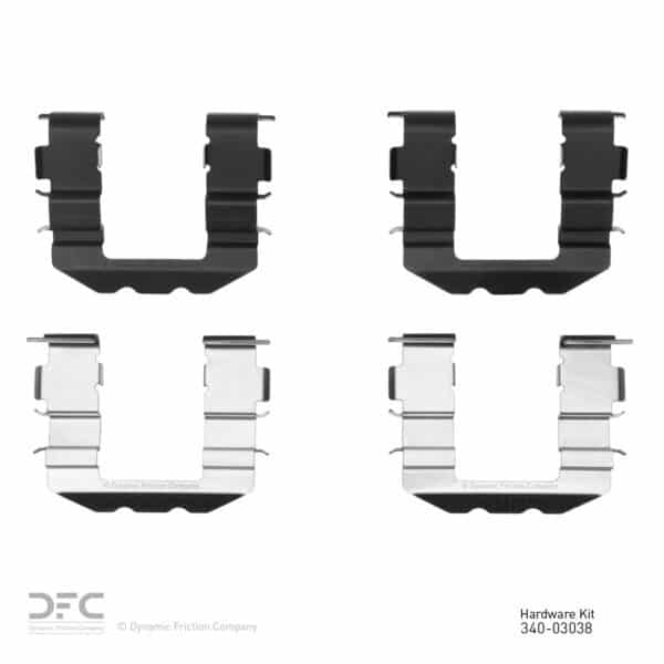 Dynamic Friction DYN-340-03038 DFC Disc Brake Hardware Kit