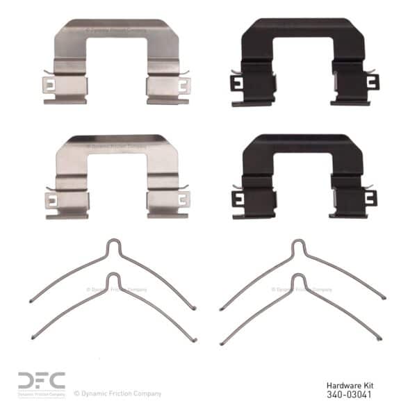 Dynamic Friction DYN-340-03041 DFC Disc Brake Hardware Kit