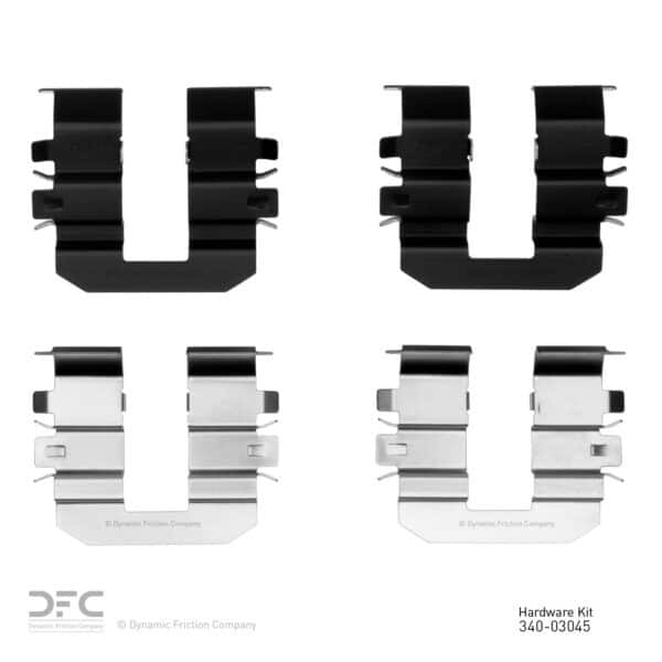 Dynamic Friction DYN-340-03045 DFC Disc Brake Hardware Kit