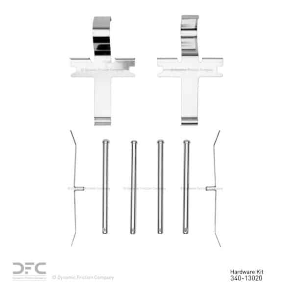 Dynamic Friction DYN-340-13020 DFC Disc Brake Hardware Kit