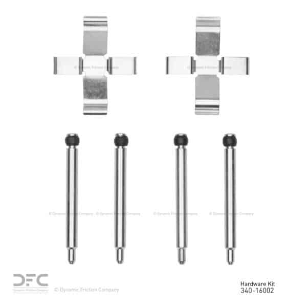 Dynamic Friction DYN-340-16002 DFC Disc Brake Hardware Kit
