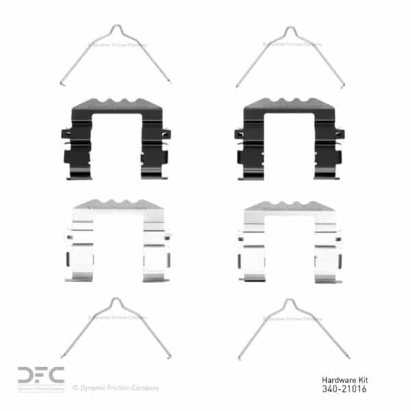 Dynamic Friction DYN-340-21016 DFC Disc Brake Hardware Kit