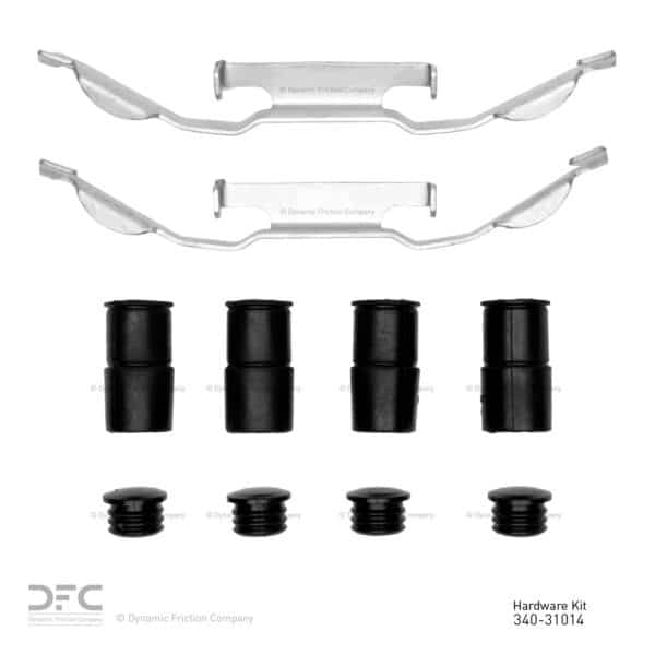 Dynamic Friction DYN-340-31014 DFC Disc Brake Hardware Kit