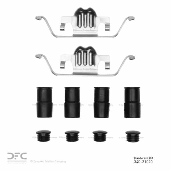 Dynamic Friction DYN-340-31020 DFC Disc Brake Hardware Kit