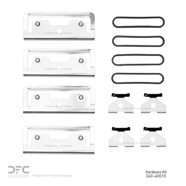 Dynamic Friction DYN-340-40010 DFC Disc Brake Hardware Kit