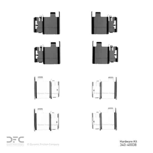 Dynamic Friction DYN-340-40038 DFC Disc Brake Hardware Kit