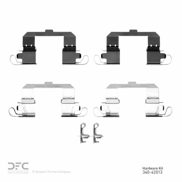 Dynamic Friction DYN-340-42013 DFC Disc Brake Hardware Kit