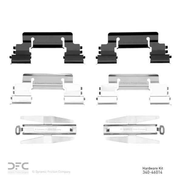 Dynamic Friction DYN-340-46014 DFC Disc Brake Hardware Kit