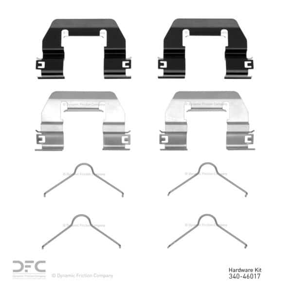 Dynamic Friction DYN-340-46017 DFC Disc Brake Hardware Kit