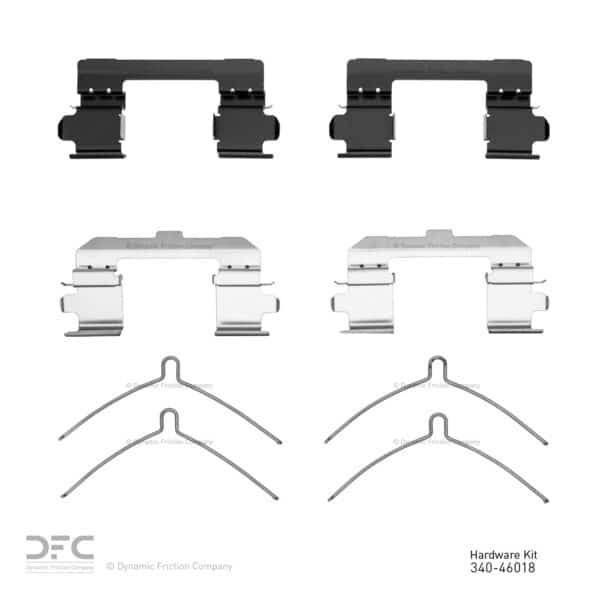 Dynamic Friction DYN-340-46018 DFC Disc Brake Hardware Kit