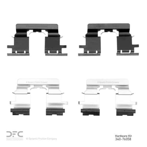 Dynamic Friction DYN-340-76058 DFC Disc Brake Hardware Kit