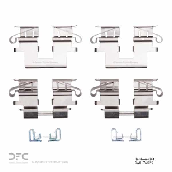 Dynamic Friction DYN-340-76059 DFC Disc Brake Hardware Kit