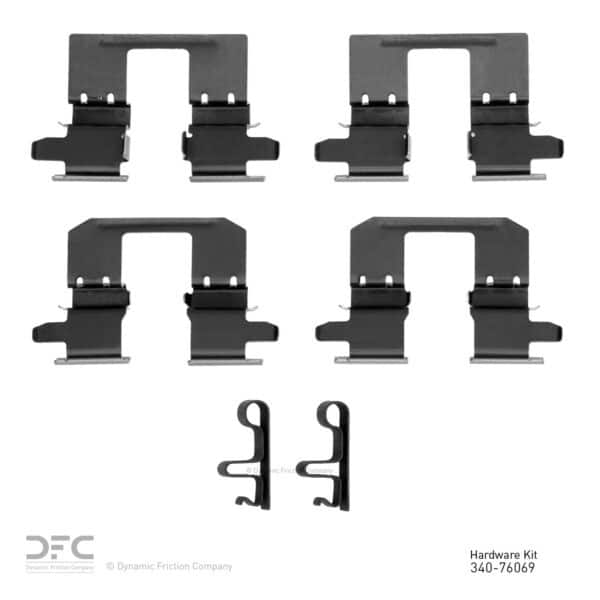 Dynamic Friction DYN-340-76069 DFC Disc Brake Hardware Kit