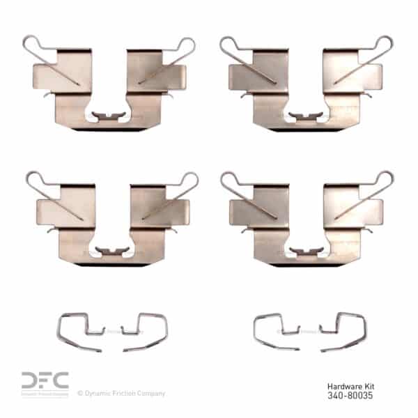 Dynamic Friction DYN-340-80035 DFC Disc Brake Hardware Kit