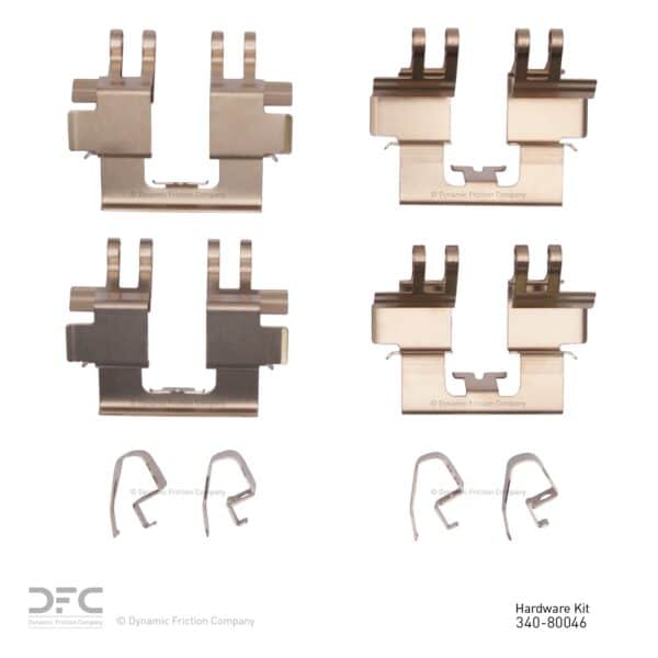 Dynamic Friction DYN-340-80046 DFC Disc Brake Hardware Kit