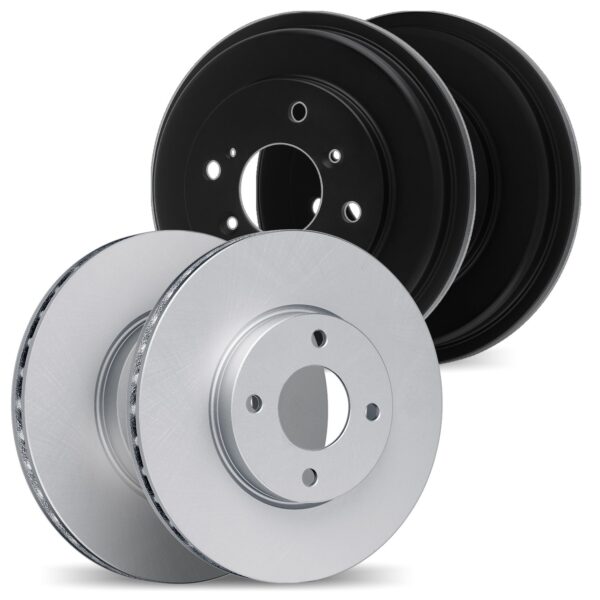Dynamic Friction DYN-4004-03001 DFC Brake Rotors and Drums - GEOSPEC Coated