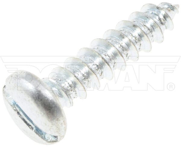 DOR-355-124 Sheet Metal Screw-Slotted Pan Head-No. 12 x 1 In.