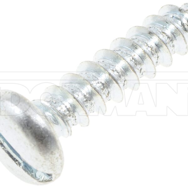 DOR-355-124 Sheet Metal Screw-Slotted Pan Head-No. 12 x 1 In.